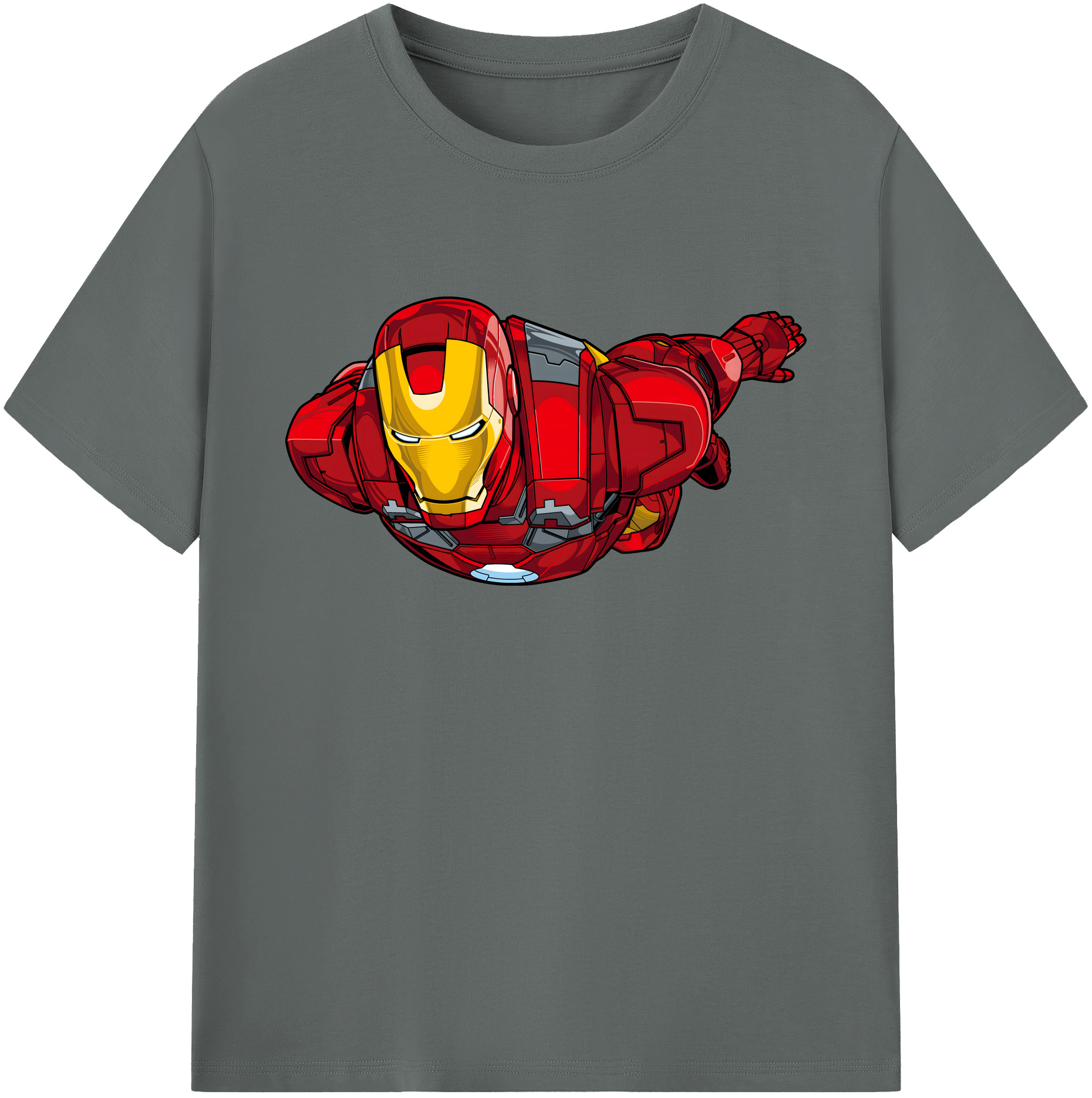 （画像用） アベンジャーズ The Avengers 綿100％ メンズ半袖Tシャツ｜肌触りやわらか＆通気性